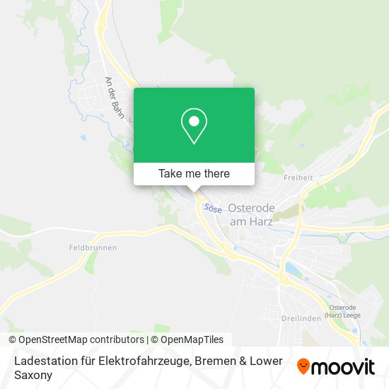 Ladestation für Elektrofahrzeuge map