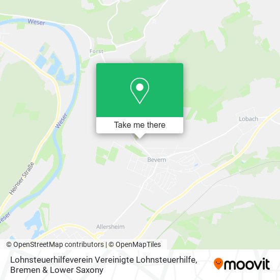 Lohnsteuerhilfeverein Vereinigte Lohnsteuerhilfe map