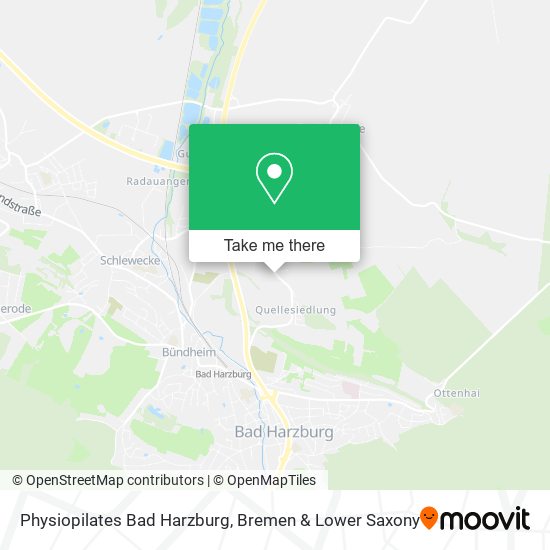 Physiopilates Bad Harzburg map