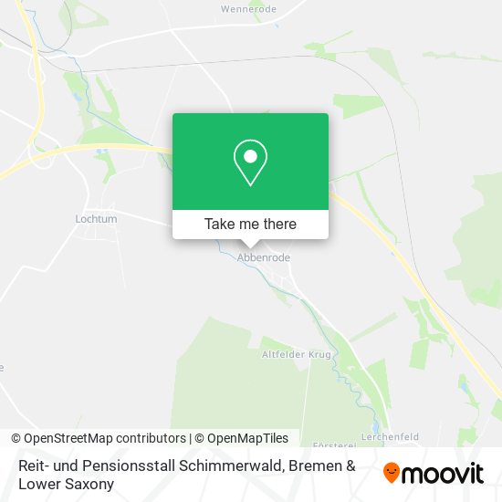 Reit- und Pensionsstall Schimmerwald map