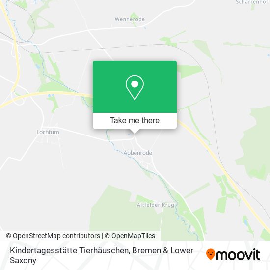 Kindertagesstätte Tierhäuschen map