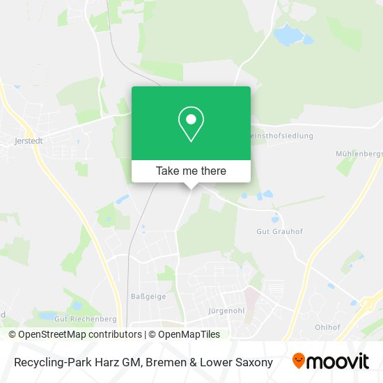 Recycling-Park Harz GM map