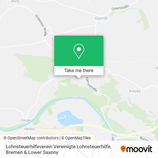 Карта Lohnsteuerhilfeverein Vereinigte Lohnsteuerhilfe