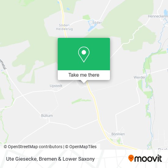 Ute Giesecke map