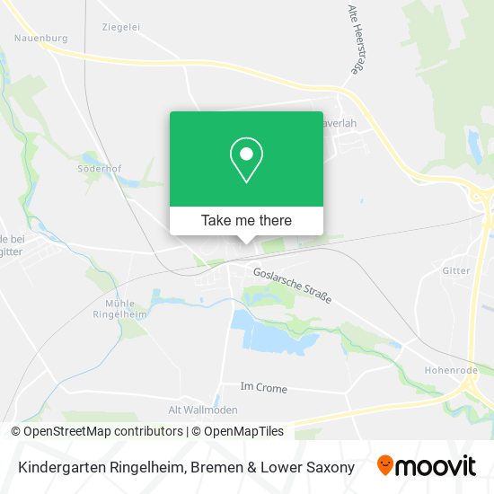 Kindergarten Ringelheim map