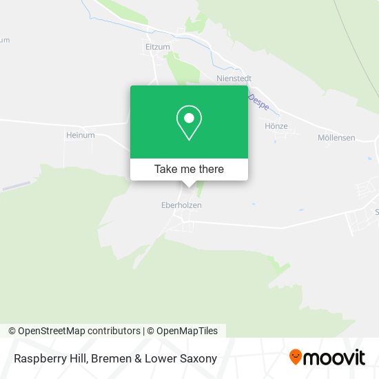 Raspberry Hill map
