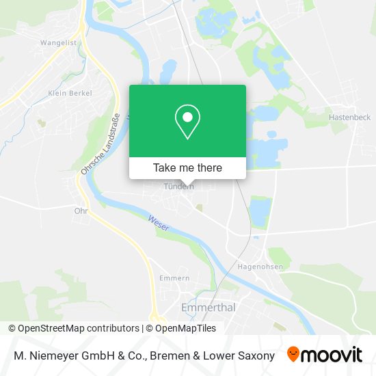 M. Niemeyer GmbH & Co. map