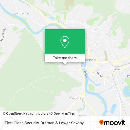 First Class Security map