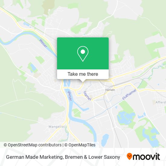 German Made Marketing map