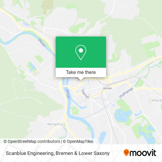 Scanblue Engineering map