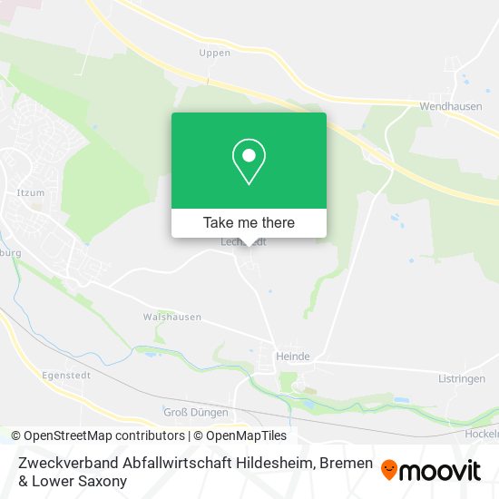 Zweckverband Abfallwirtschaft Hildesheim map