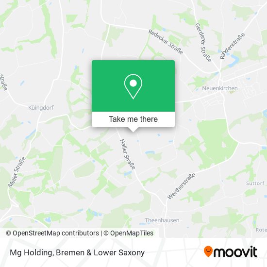 Mg Holding map