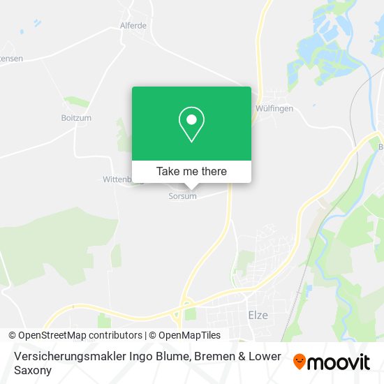 Versicherungsmakler Ingo Blume map