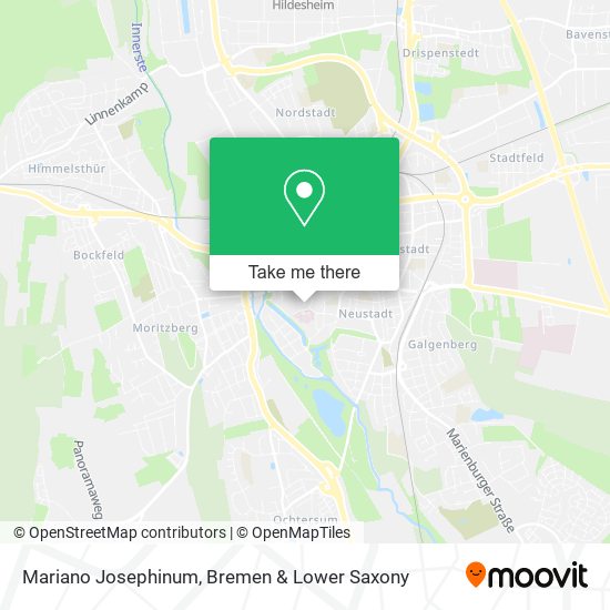 Mariano Josephinum map