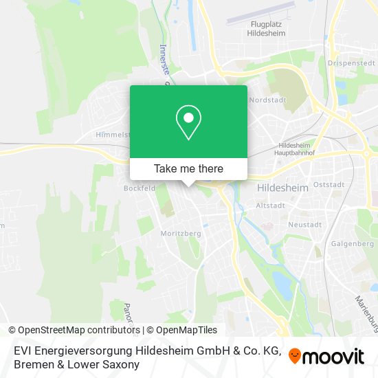 EVI Energieversorgung Hildesheim GmbH & Co. KG map