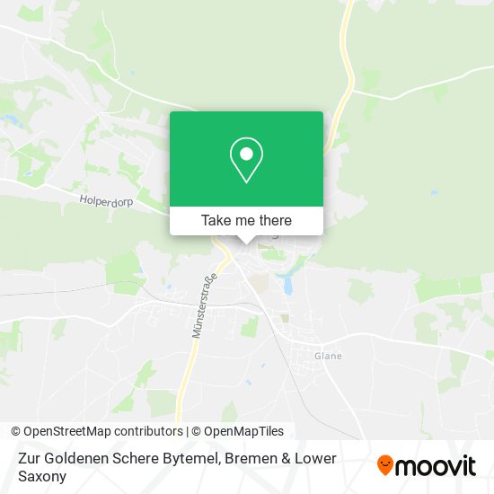 Zur Goldenen Schere Bytemel map