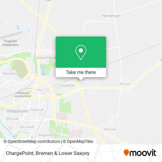 ChargePoint map