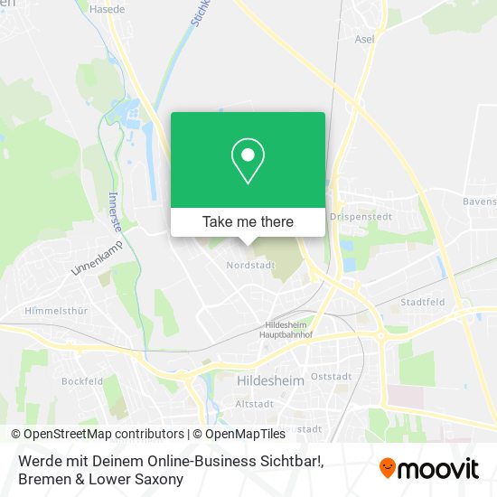 Werde mit Deinem Online-Business Sichtbar! map