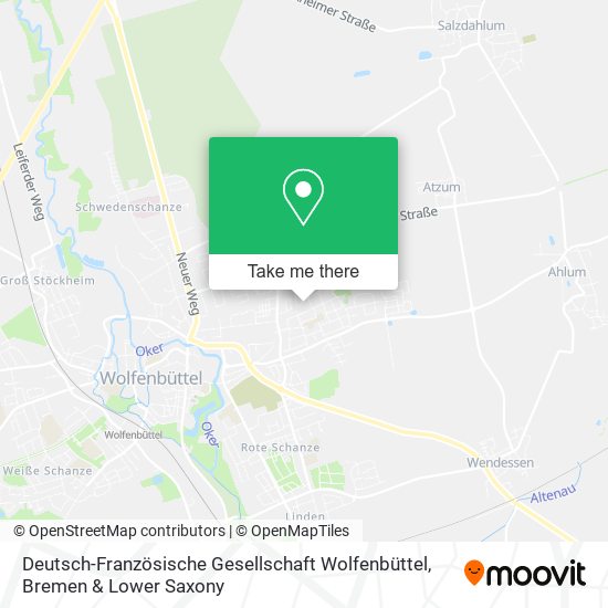 Deutsch-Französische Gesellschaft Wolfenbüttel map