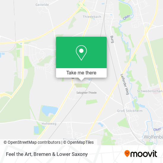 Feel the Art map
