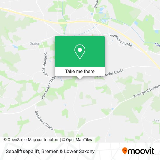Sepaliftsepalift map