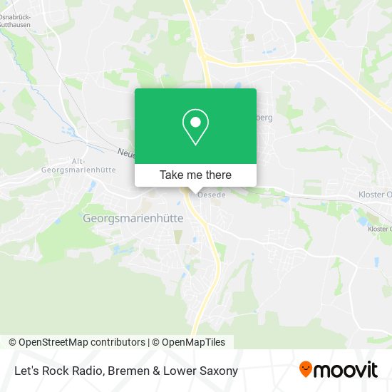 Let's Rock Radio map