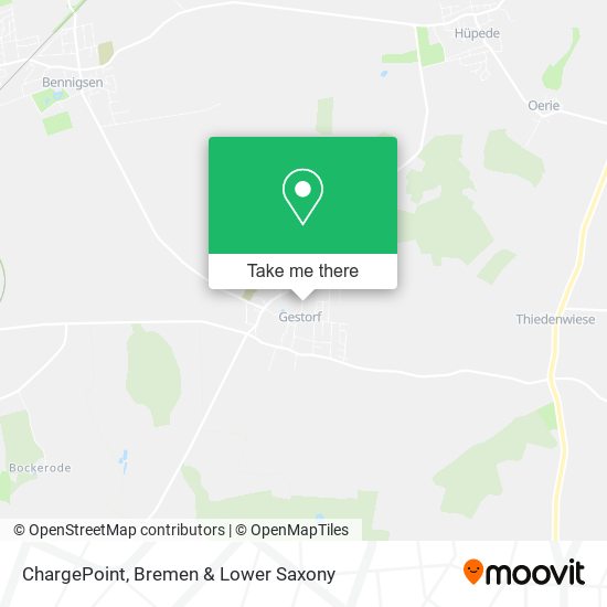 ChargePoint map