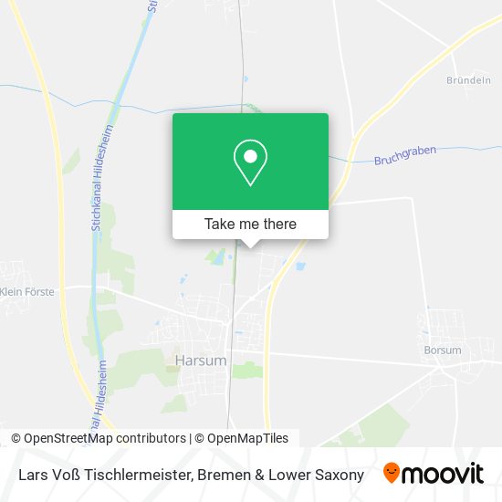 Lars Voß Tischlermeister map