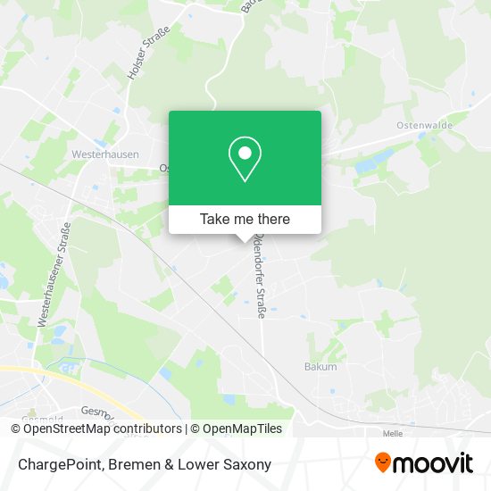 ChargePoint map