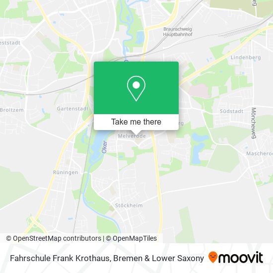 Fahrschule Frank Krothaus map