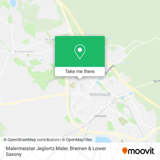 Карта Malermeister Jeglortz Maler