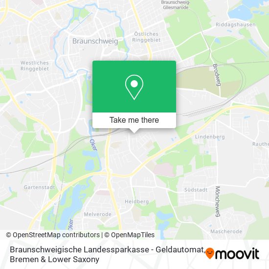 Braunschweigische Landessparkasse - Geldautomat map