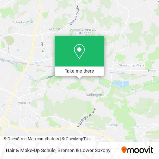 Hair & Make-Up Schule map