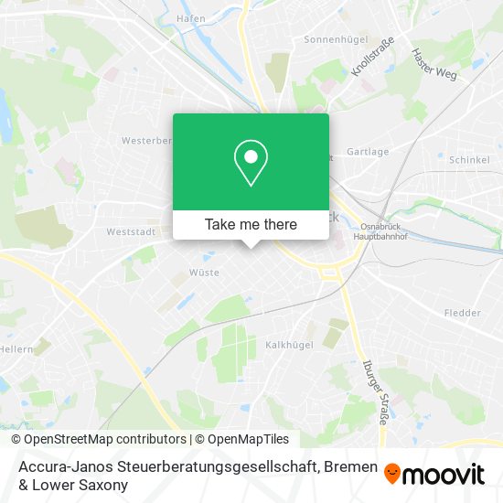Accura-Janos Steuerberatungsgesellschaft map