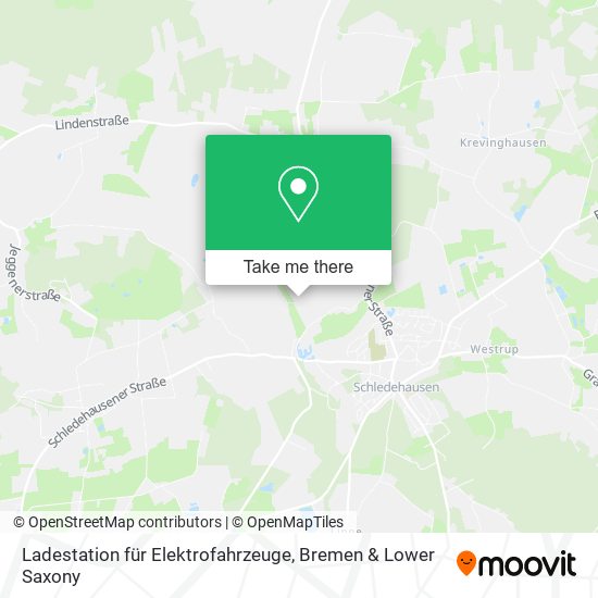 Ladestation für Elektrofahrzeuge map