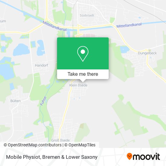 Mobile Physiot map