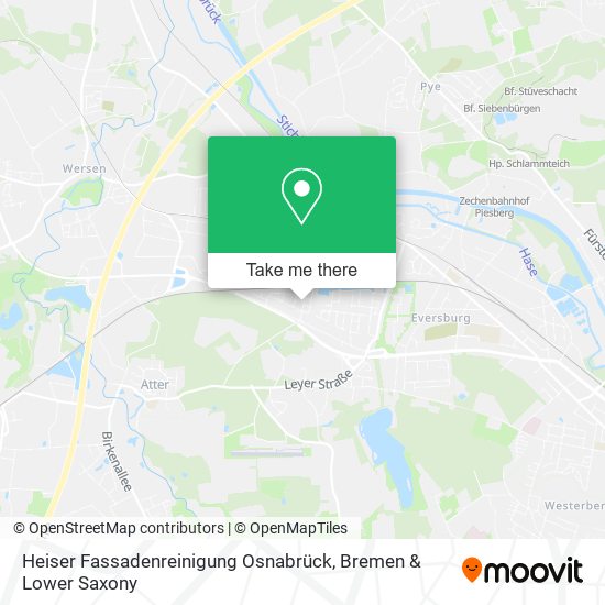 Heiser Fassadenreinigung Osnabrück map
