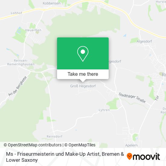 Ms - Friseurmeisterin und Make-Up Artist map