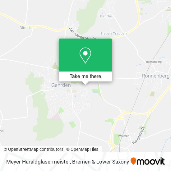 Meyer Haraldglasermeister map