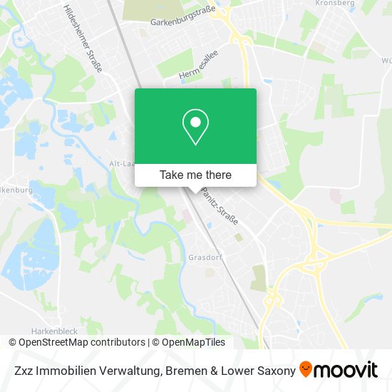 Zxz Immobilien Verwaltung map