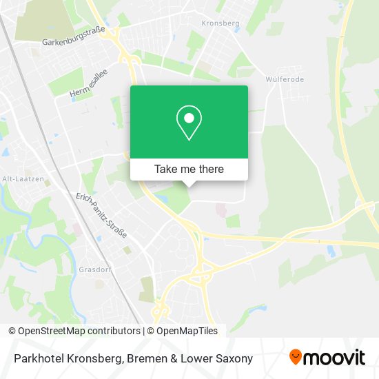 Parkhotel Kronsberg map