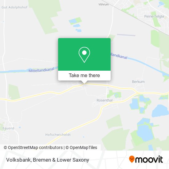 Volksbank map