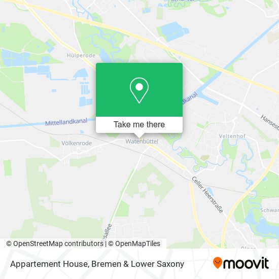 Appartement House map