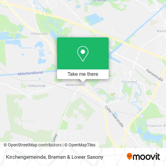 Kirchengemeinde map