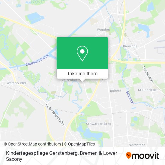 Kindertagespflege Gerstenberg map