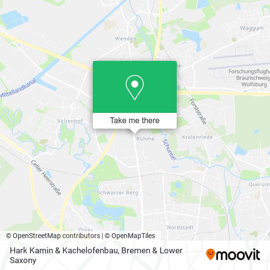 Hark Kamin & Kachelofenbau map