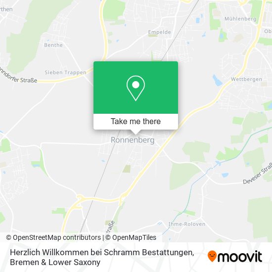 Herzlich Willkommen bei Schramm Bestattungen map