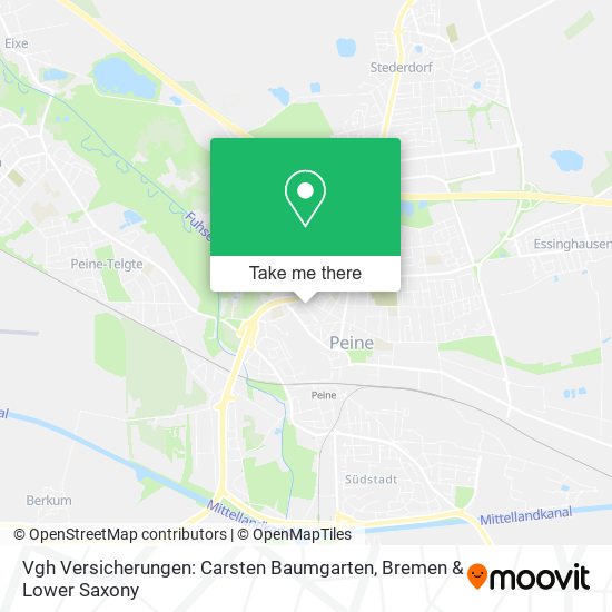 Vgh Versicherungen: Carsten Baumgarten map