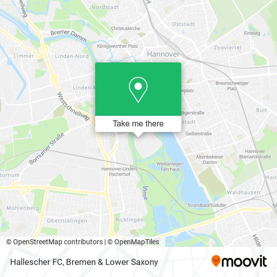 Hallescher FC map