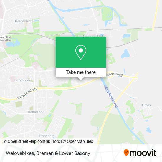 Welovebikes map